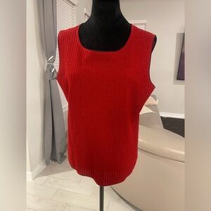 Misook sleeveless knit tank XL